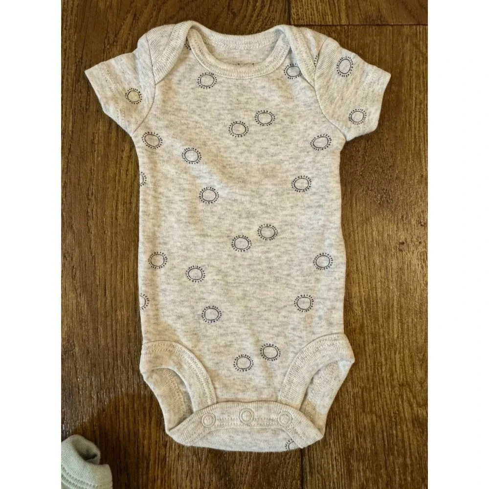 Carter's Baby Boy Unisex Preemie Bodysuits‎ Tee Shirts Clothes Lot Reborn Doll